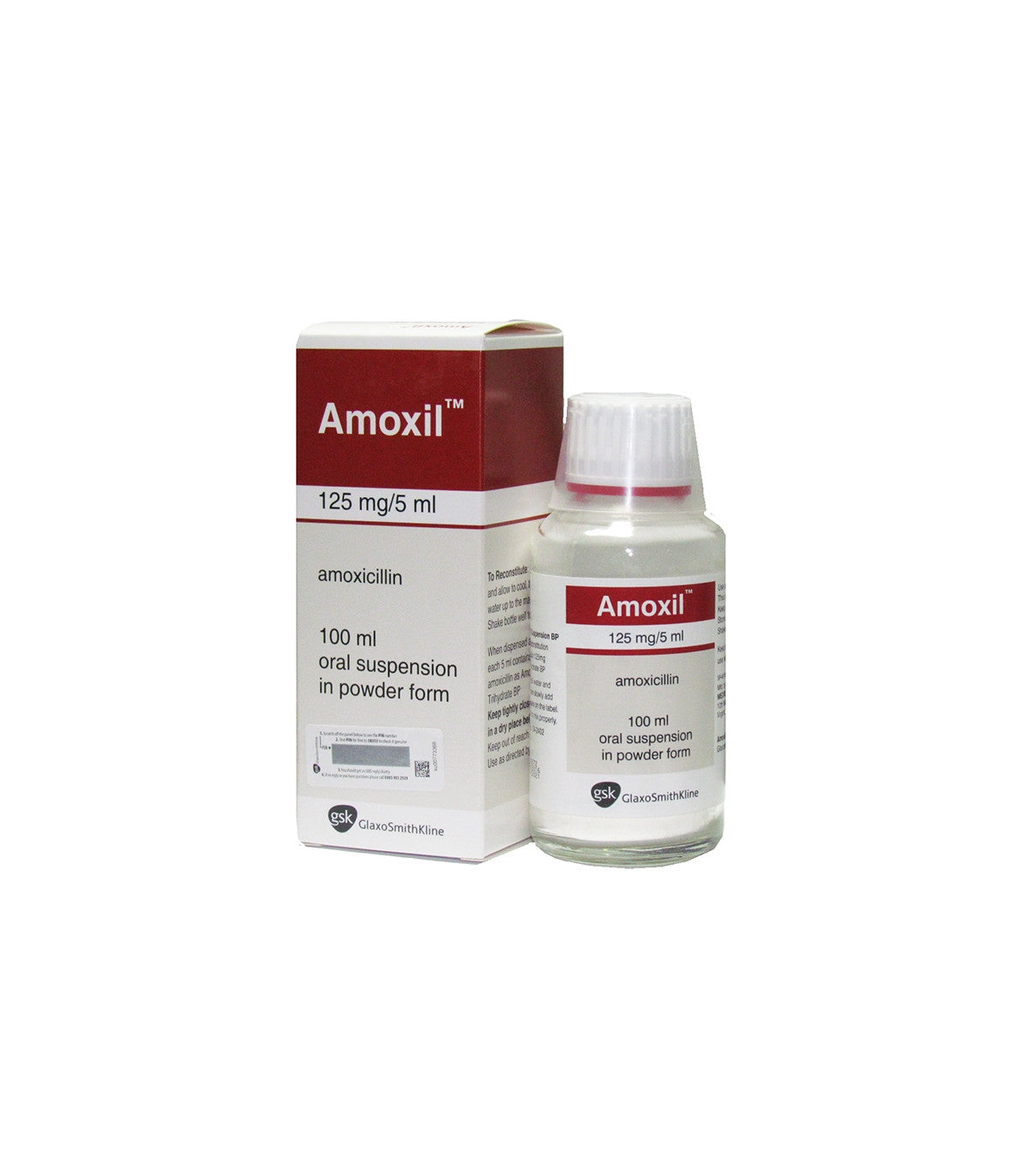 AMOXYCILLIN SP 125MG/5ML 100ML