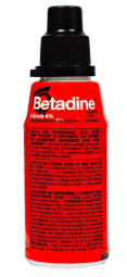 BETADINE SCRUB 4% 125ML ROUGE