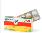 CIPRONAT 750MG COMP.