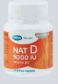 NAT D 5000 IU (VITAMIN D3) SOFTGEL CAPS.