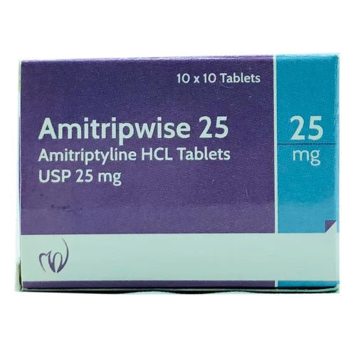 AMITRIP 25MG 100 COMP (AMITRIPTYLINE)