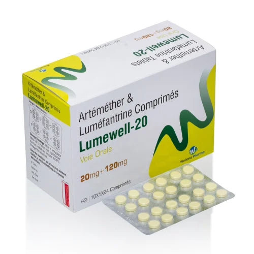 ARTEMETHER 80MG AND LUMEFANTRINE 120MG 24 COMP