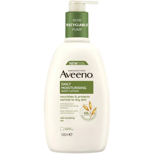 AVENE DAILY MOISTURISING BODY LOTION 500ML