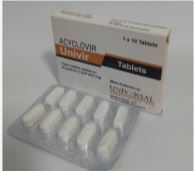 ACYCLOVIR (UNIVIR) TAB 800MG B/10CAP