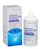 ADVANCED CONTACT LENS SOLUTION 360ML CLEANS,DISINFECTS