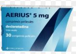 AERIUS TAB 5MG B/ 1TAB