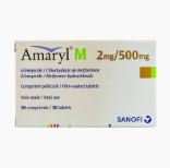 AMARYL 2MG/500MG TABLETS/1TAB