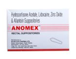 ANOMEX RECTAL SUPPOSITORIES B/10