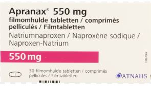 APRANAX 550MG 30 COMP/1TAB