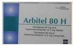 ARBITEL-H 80MG/12.5 COMP.