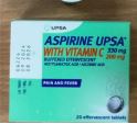 ASPIRINE UPSA VITAMINE C 330MG/200MG EFFERV TABLETS