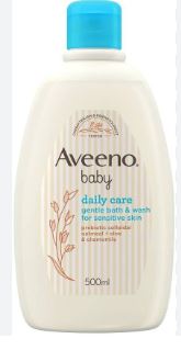 AVEENO BABY DAILY CARE GENTLE BATH, WASH 500ML