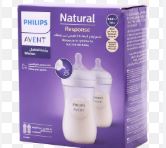 AVENT BABY BOTTLE BIBERON 1M+ 260ML 2PCS