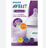 AVENT NATURAL LATCH ON 1 BOTTLE 125ML
