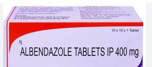 BEKRAZOL 400MG 1 COMP (ALBENDAZOLE)
