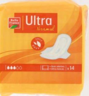 BELLE FRANCE ULTRA NORMAL PADS B/14