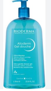 BIODERMA ATODERM GEL DOUCHE FACE AND BODY 1L