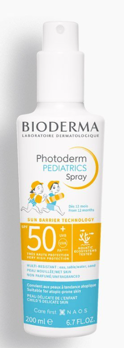 BIODERMA PHOTODERM PEDIATRIC SPRAY SPF50+ 200ML
