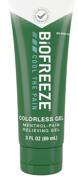 BIOFREEZE PAIN RELIEVING GEL (MENTHOL) 89ML