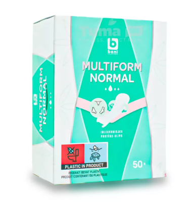 BONI MULTIFORM NORMAL PANTYLINERS B/50