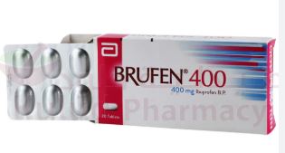BRUFEN 400MG COMP/1TAB