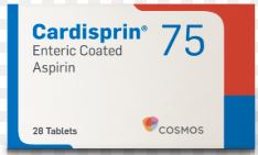 CARDISPRIN TAB 75MG/1TAB