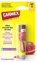 CARMEX POMEGRANATE MOIST.U-SMOOTH LIP BALM SPF15 4.25G