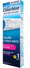 CLEARBLUE PREGNANCY TEST ULTRA EARLY 6DAYS B/1