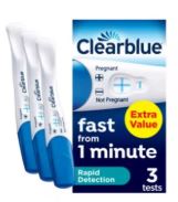 CLEARBLUE RAPID D. PREGNANCY URINE TEST IN 1MIN/1TEST