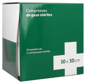 COMPRESSE STERILE 10CMX10CM /1PC