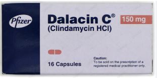 DALACIN C 150MG CAPSULES/1TAB