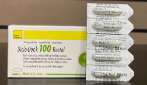 DICLO-DENK SUPPO 100MG/1 SUPPO