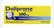 DOLIPRANE 500MG 16 COMPRIMES EFFERVESCENTS