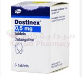 DOSTINEX TAB 0.5MG B/8