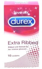 DUREX EXTRA RIBBED B/10