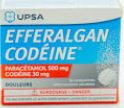 EFFERALGAN CODEINE 500MG/30MG TAB. EFFERV. B/16