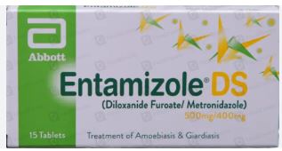ENTAMIZOLE DS 500MG/400MG TABLETS/1TAB