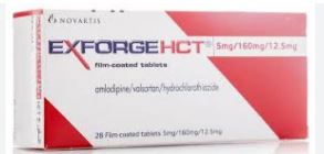 EXFORGE HCT 5/160/12.5MG TABLETS