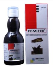 FEMIFER SYRUP 50MG/0.5MG/5ML 200ML
