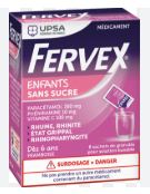 FERVEX ENFANTS SACHETS SANS SUCRE B/8