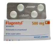 FLAGENTYL TAB 500MG B/4