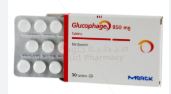 GLUCOPHAGE 850MG /30