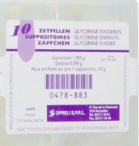 GLYCERINE SUPPO BEBE B/10