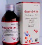 GRAMOCEF 100MG/5ML DRY SYRUP 100ML
