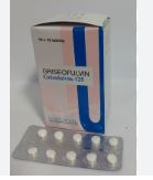 GRISEOFULVIN TAB 125MG B/1TAB