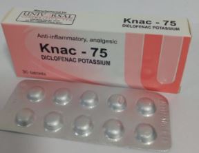 KNAC 75MG COMP/1TAB