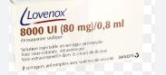 LOVENOX 8000UI 0,8ML INJECTION