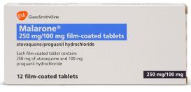 MALARONE 250/100MG ADULT TABLET/1TAB