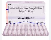 MELMET SR TAB 1000MG
