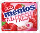 MENTOS FULL FRESH CHEWING GUM STRAWBERRY B/8